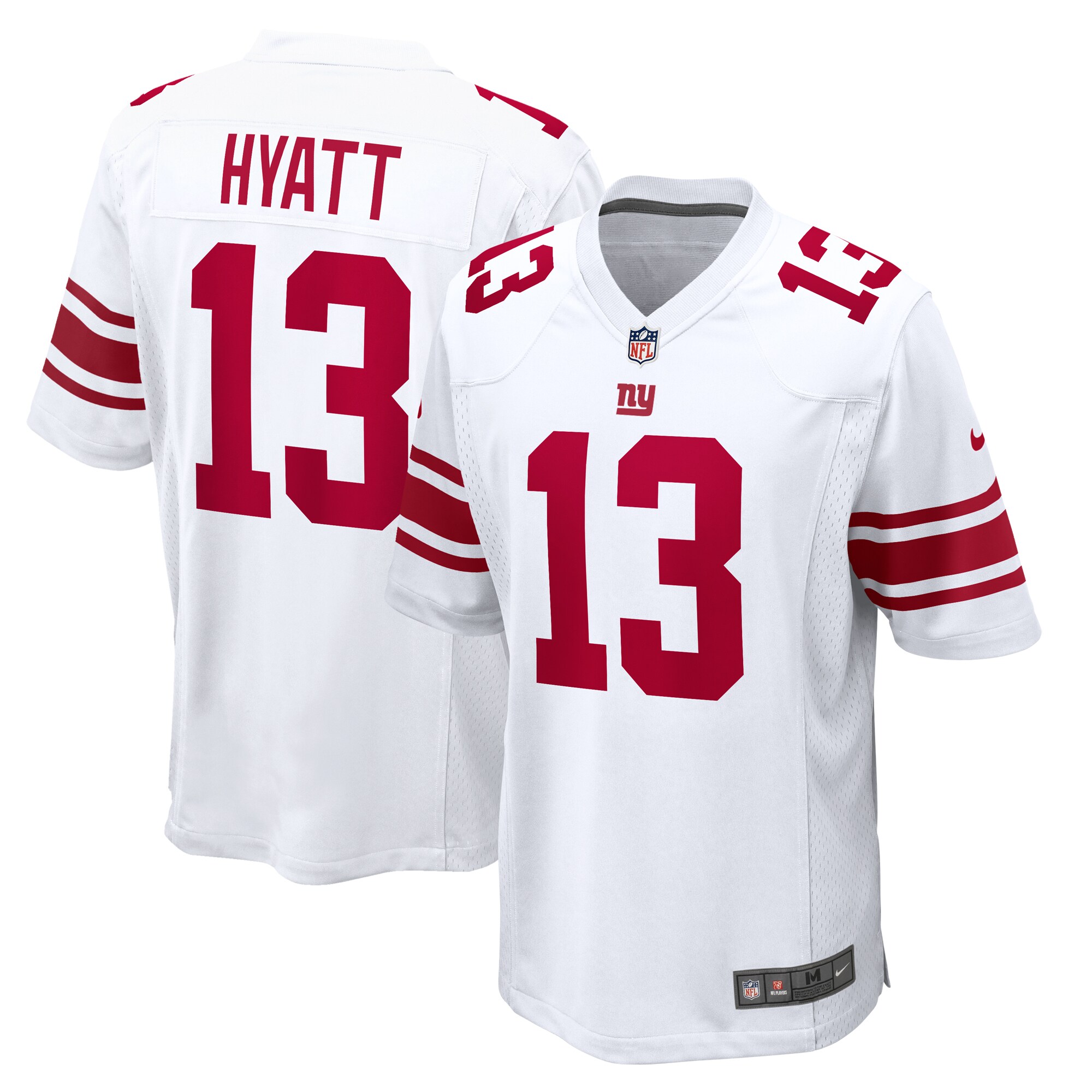 jalin hyatt new york giants nike game jersey white 2941 egayf.jpg