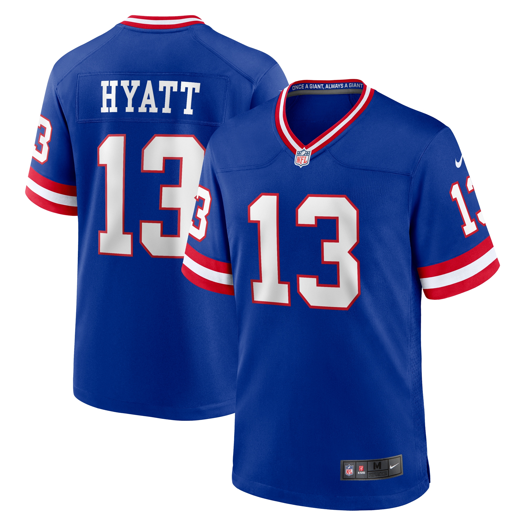 jalin hyatt new york giants nike team game jersey royal 1015 yici4.jpg