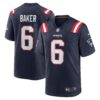 javon baker new england patriots nike team game jersey navy 1911 mowaz.jpg