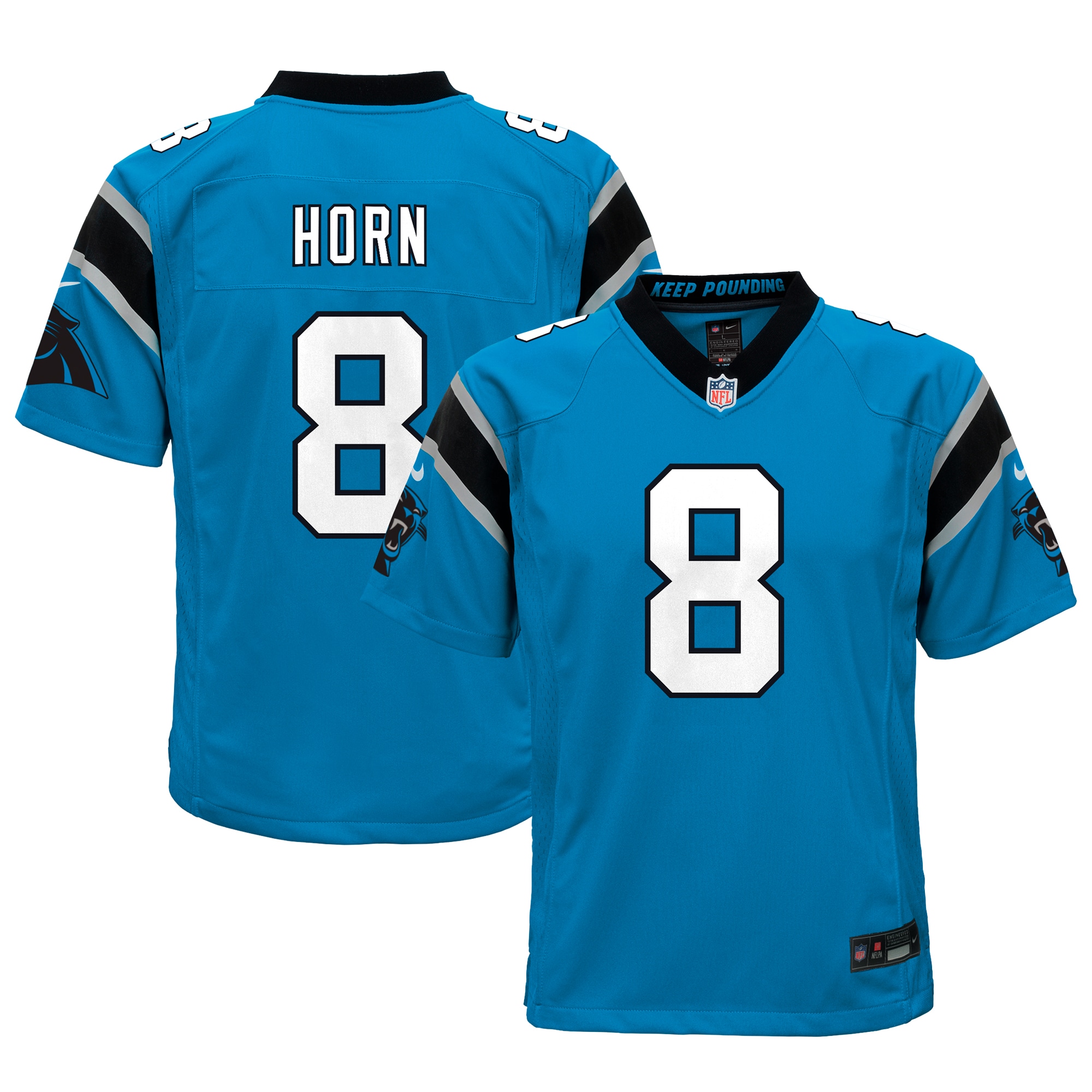 jaycee horn carolina panthers nike youth game jersey blue 2756 rzzqr.jpg