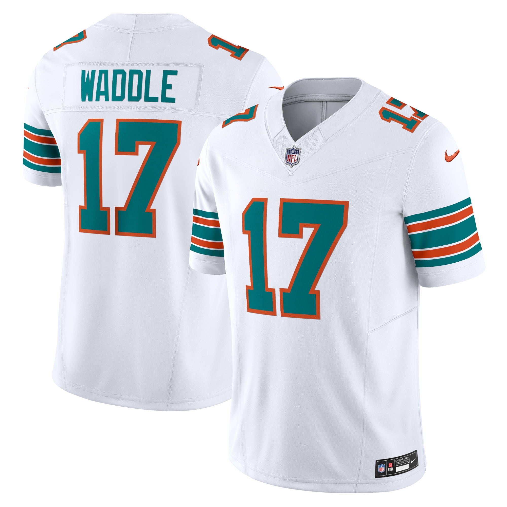 jaylen waddle miami dolphins nike vapor f.u.s.e. limited jersey white 8776 st0zk.jpg
