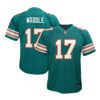 jaylen waddle miami dolphins nike youth alternate player game jersey aqua 6702 nv5we.jpg
