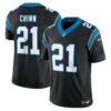 jeremy chinn carolina panthers nike vapor f.u.s.e. limited jersey black 4581 sxaot.jpg