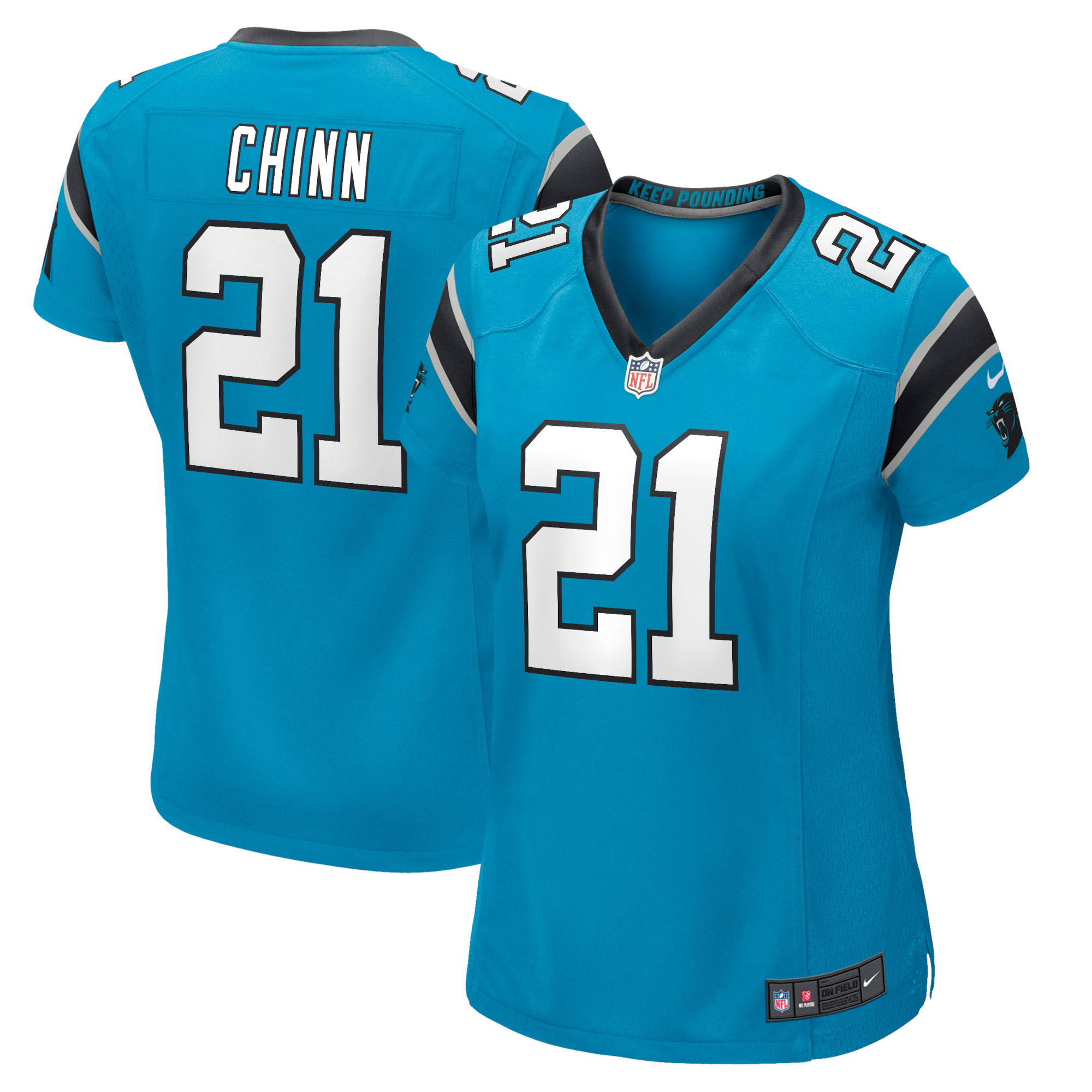 jeremy chinn carolina panthers nike womens player game jersey blue 2981 nzbdk.jpg