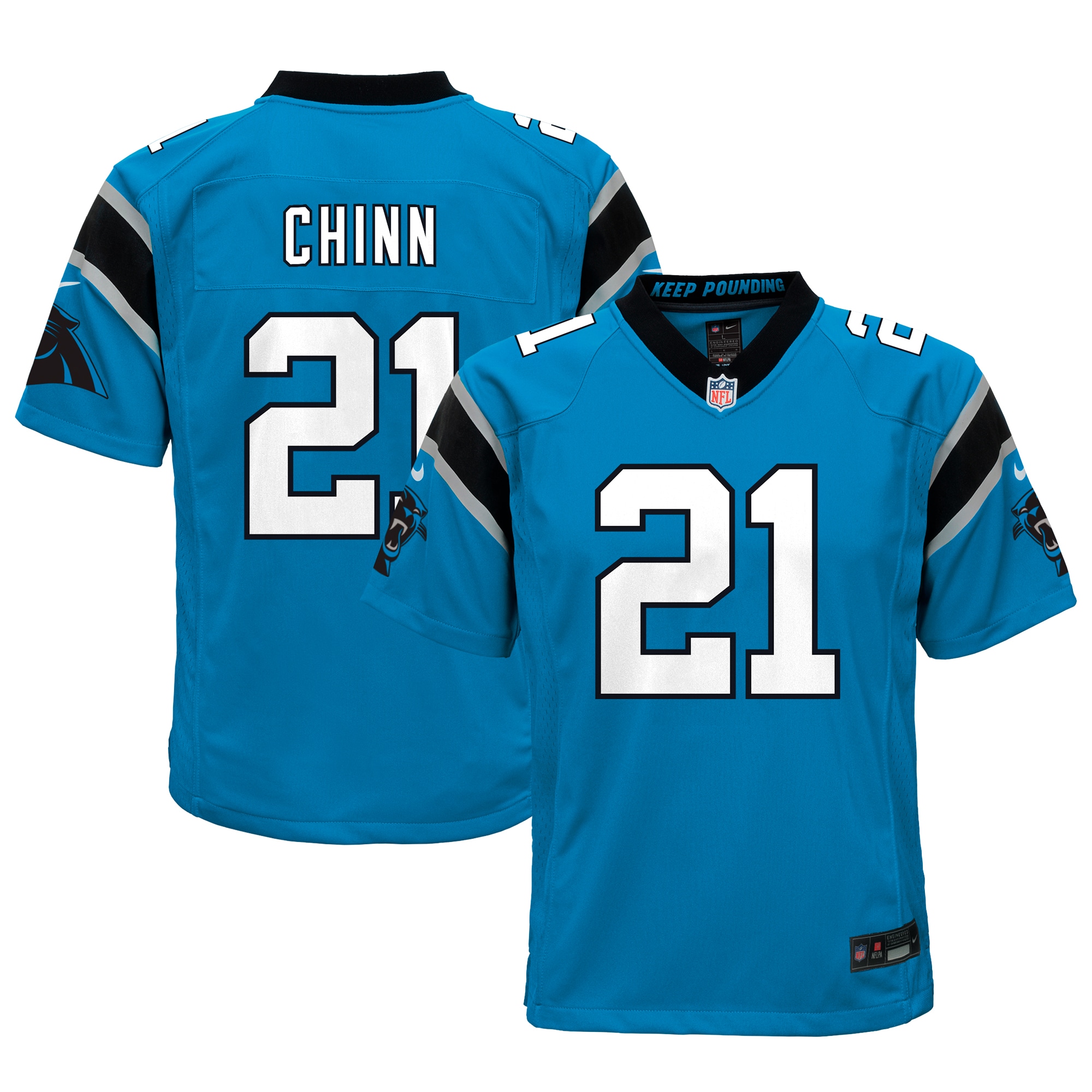 jeremy chinn carolina panthers nike youth game jersey blue 2315 tm7w5.jpg