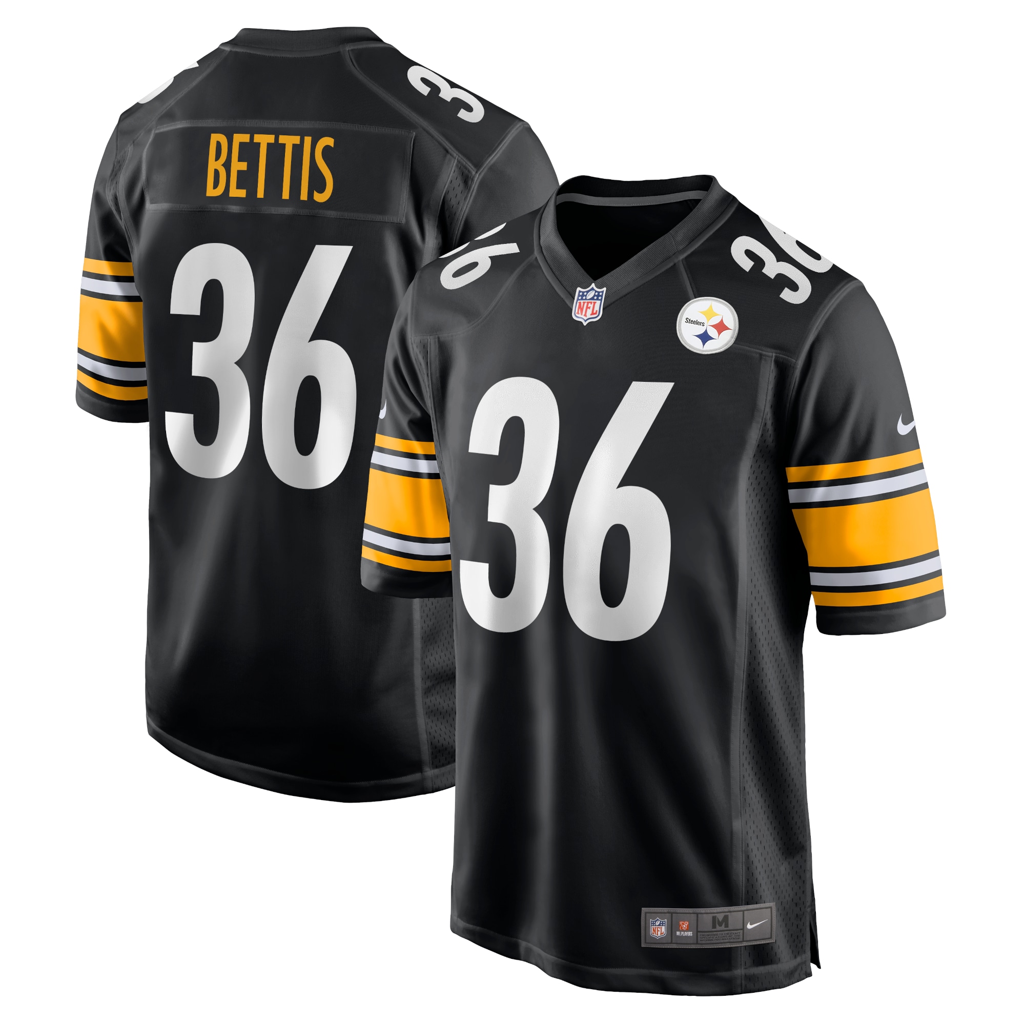 jerome bettis pittsburgh steelers nike retired player game jersey black 7437 4jcj2.jpg