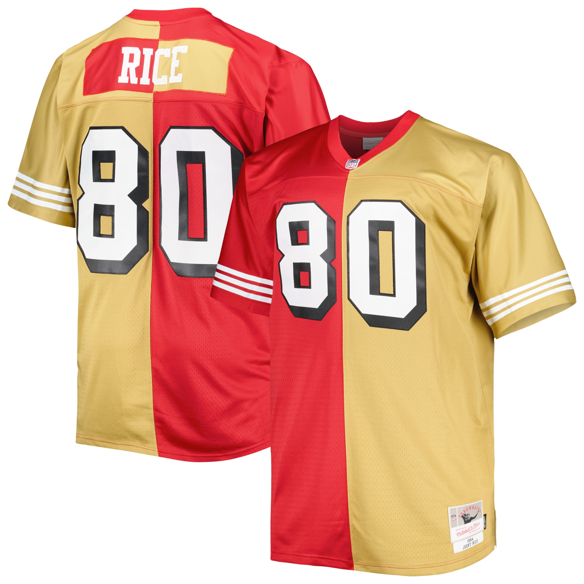 jerry rice san francisco 49ers mitchell 26amp ness big 26amp tall split legacy retired player replica jersey scarletgold 1558 odsdl.jpg