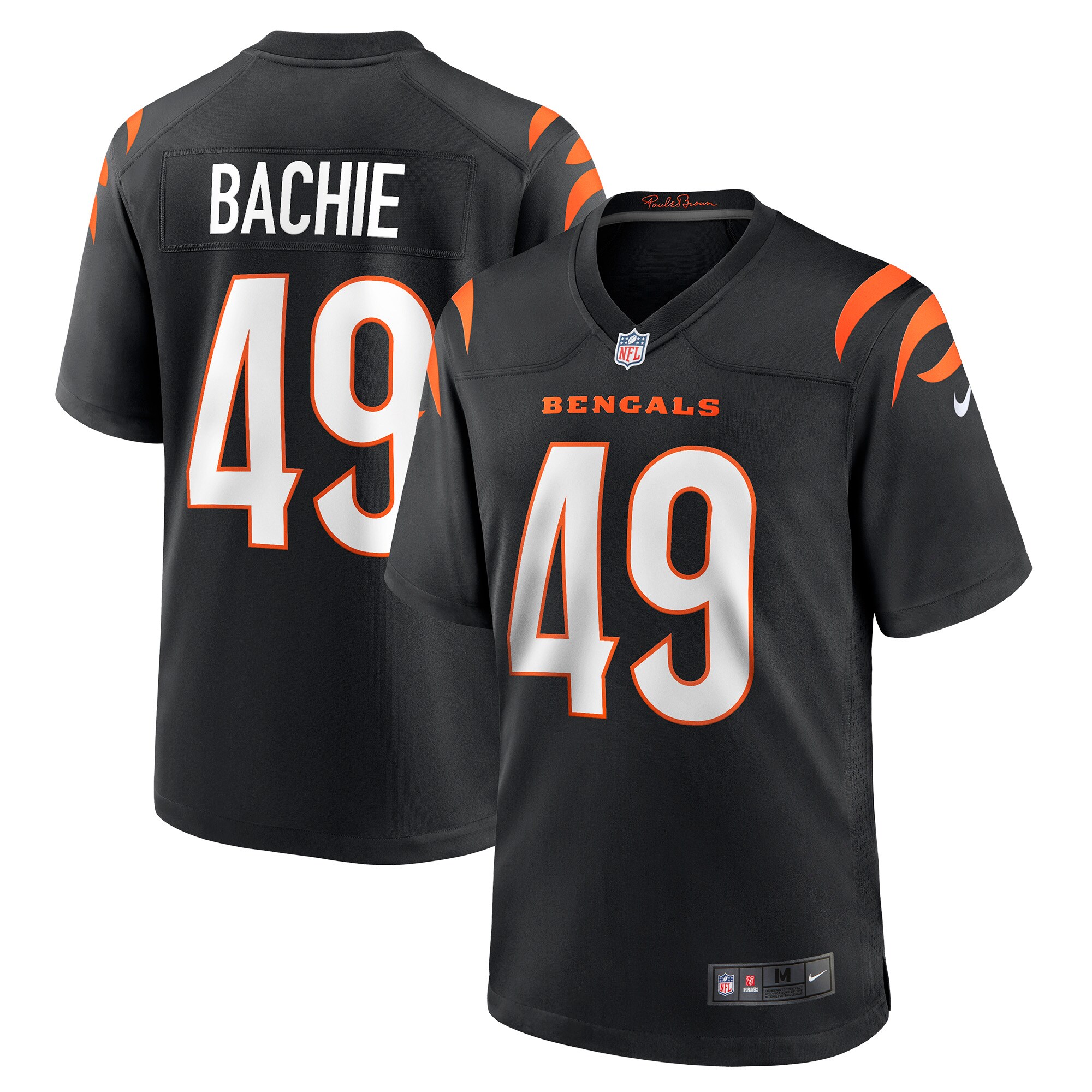 joe bachie cincinnati bengals nike game jersey black 2860 iclze.jpg