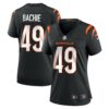 joe bachie cincinnati bengals nike womens game jersey black 6069 zzbwn.jpg