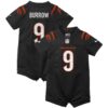 joe burrow cincinnati bengals nike newborn 26amp infant game romper jersey black 2536 lj6zh.jpg