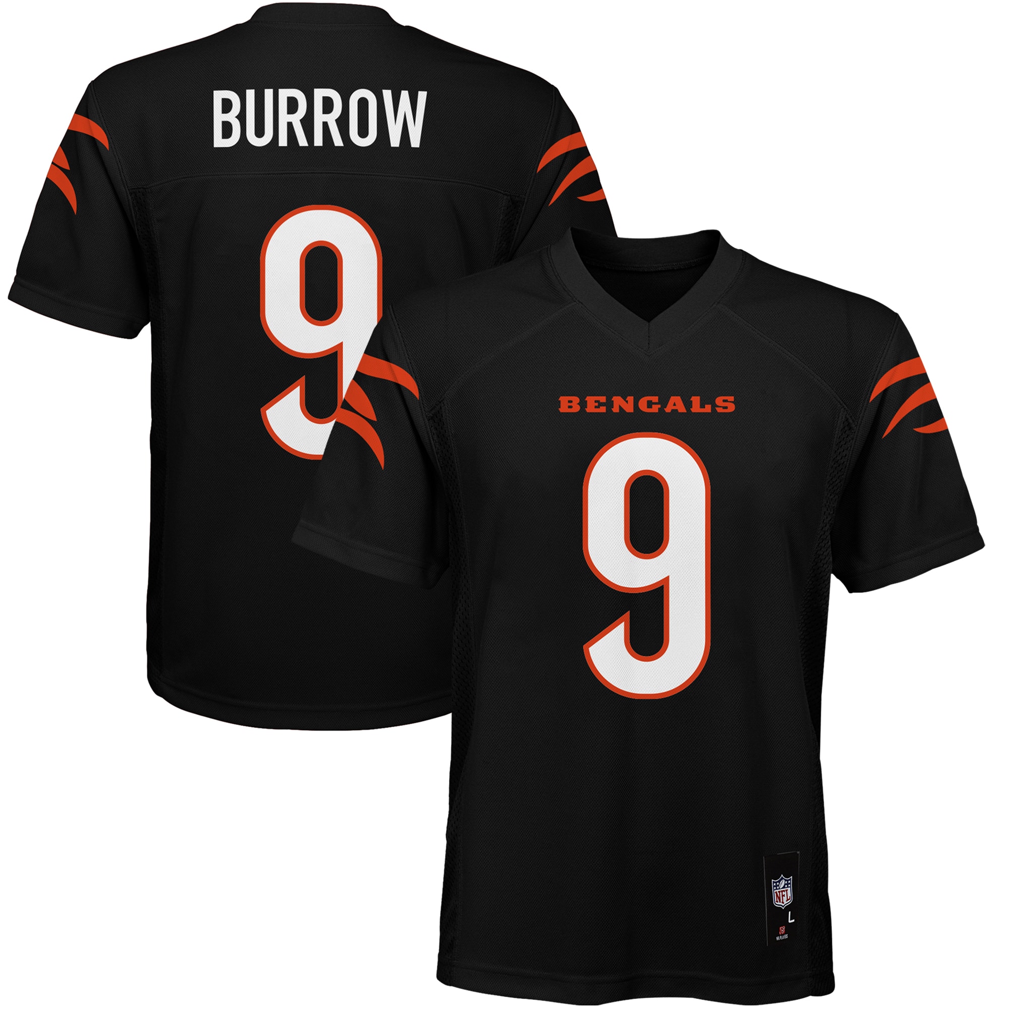 joe burrow cincinnati bengals youth replica player jersey black 2236 lqz8v.jpg