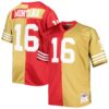 joe montana san francisco 49ers mitchell 26amp ness big 26amp tall split legacy retired player replica jersey scarletgold 2238 lpkeb.jpg