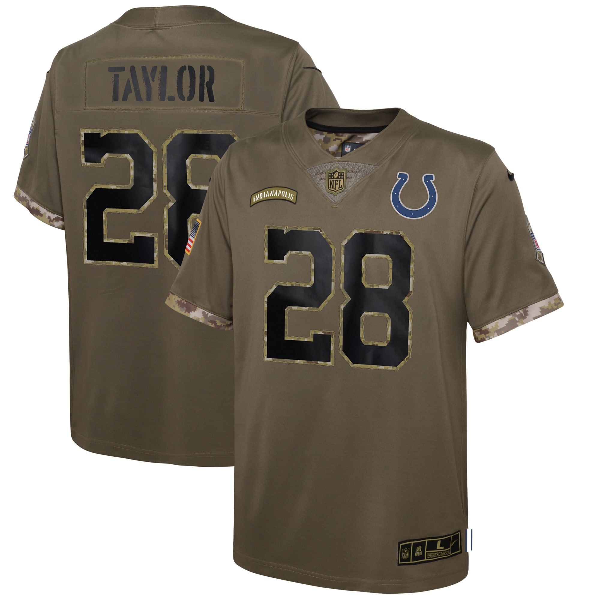 jonathan taylor indianapolis colts nike youth 2022 salute to service player limited jersey olive 5600 f93ci.jpg