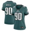 jordan davis philadelphia eagles nike womens team game jersey midnight green 8045 l37v7.jpg