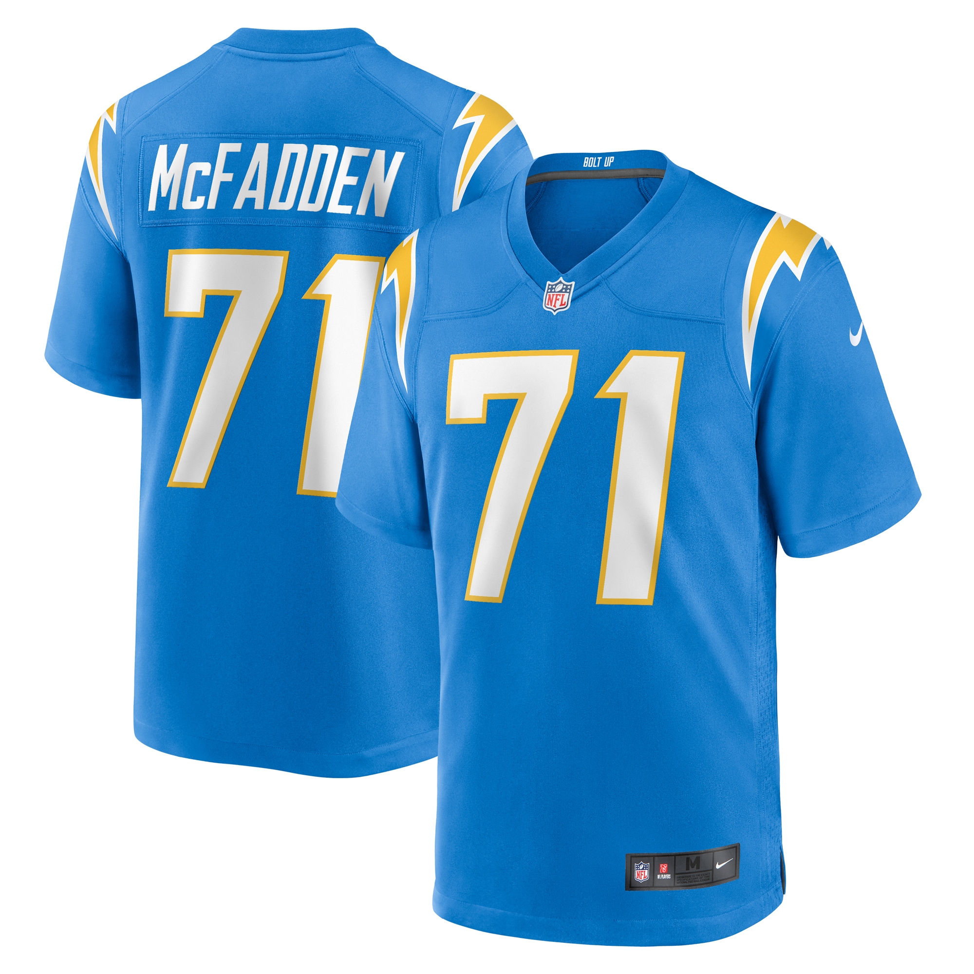 jordan mcfadden los angeles chargers nike team game jersey powder blue 7823 cf9dg.jpg