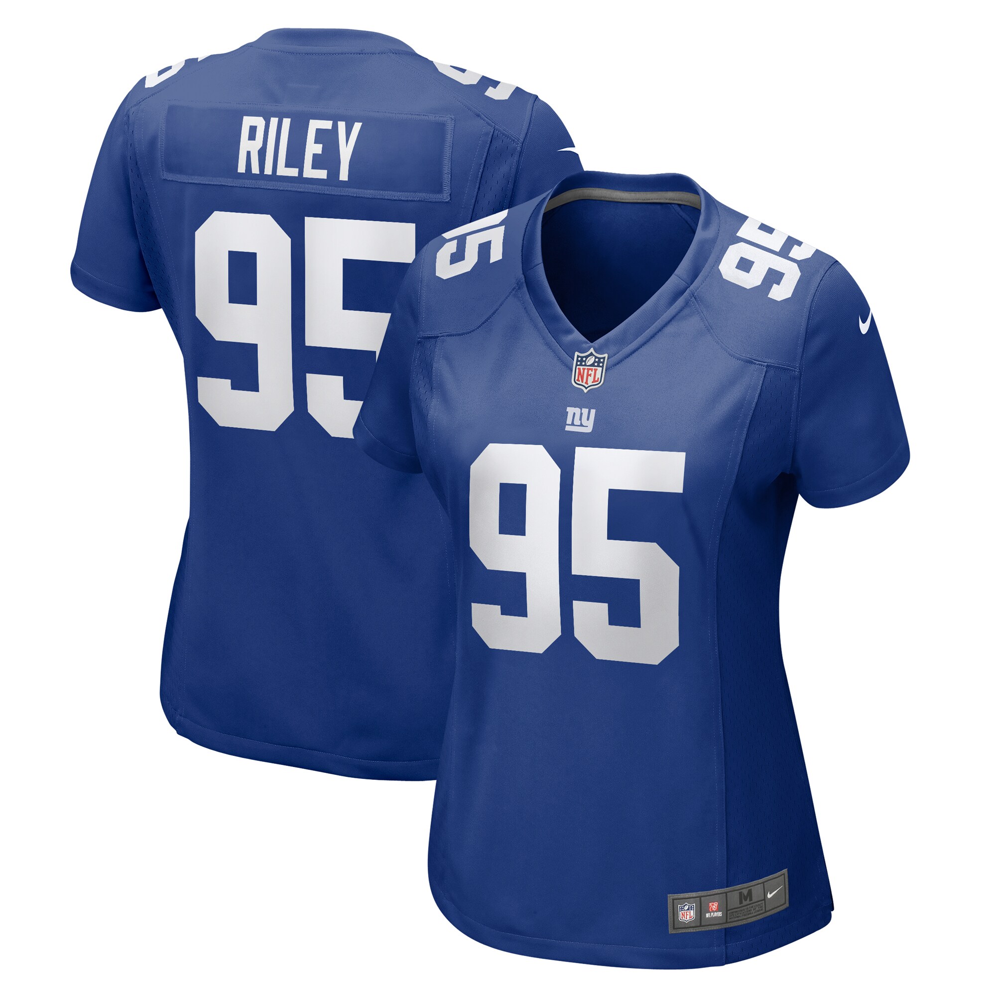 jordon riley new york giants nike womens team game jersey royal 1462 fjehe.jpg