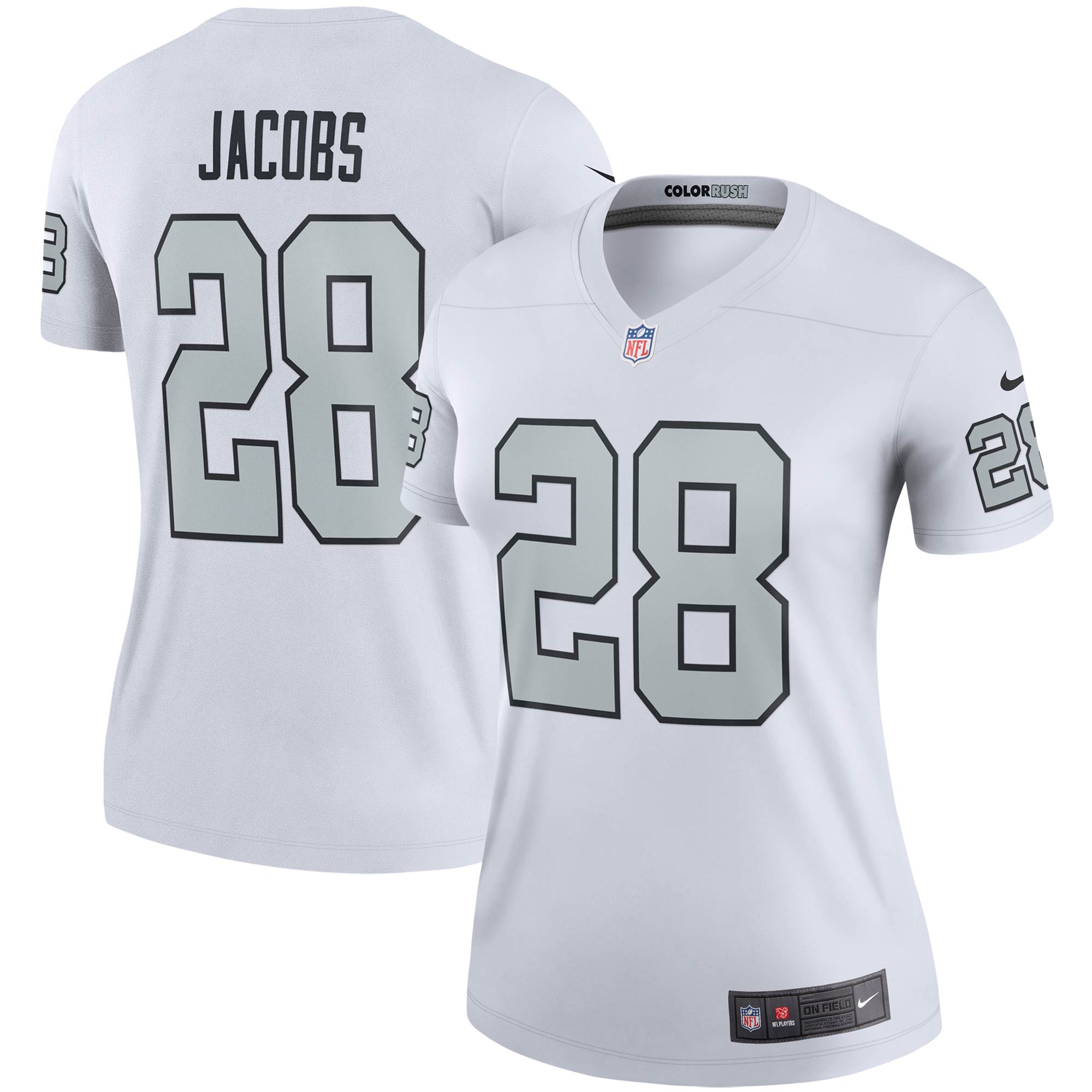josh jacobs las vegas raiders nike womens color rush legend player jersey white 1225 bgaan.jpg