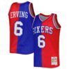 julius erving philadelphia 76ers mitchell 26amp ness hardwood classics 198283 split swingman jersey royalred 6467 ndker.jpg