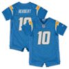 justin herbert los angeles chargers nike infant game romper jersey powder blue 3164 9wb6g.jpg