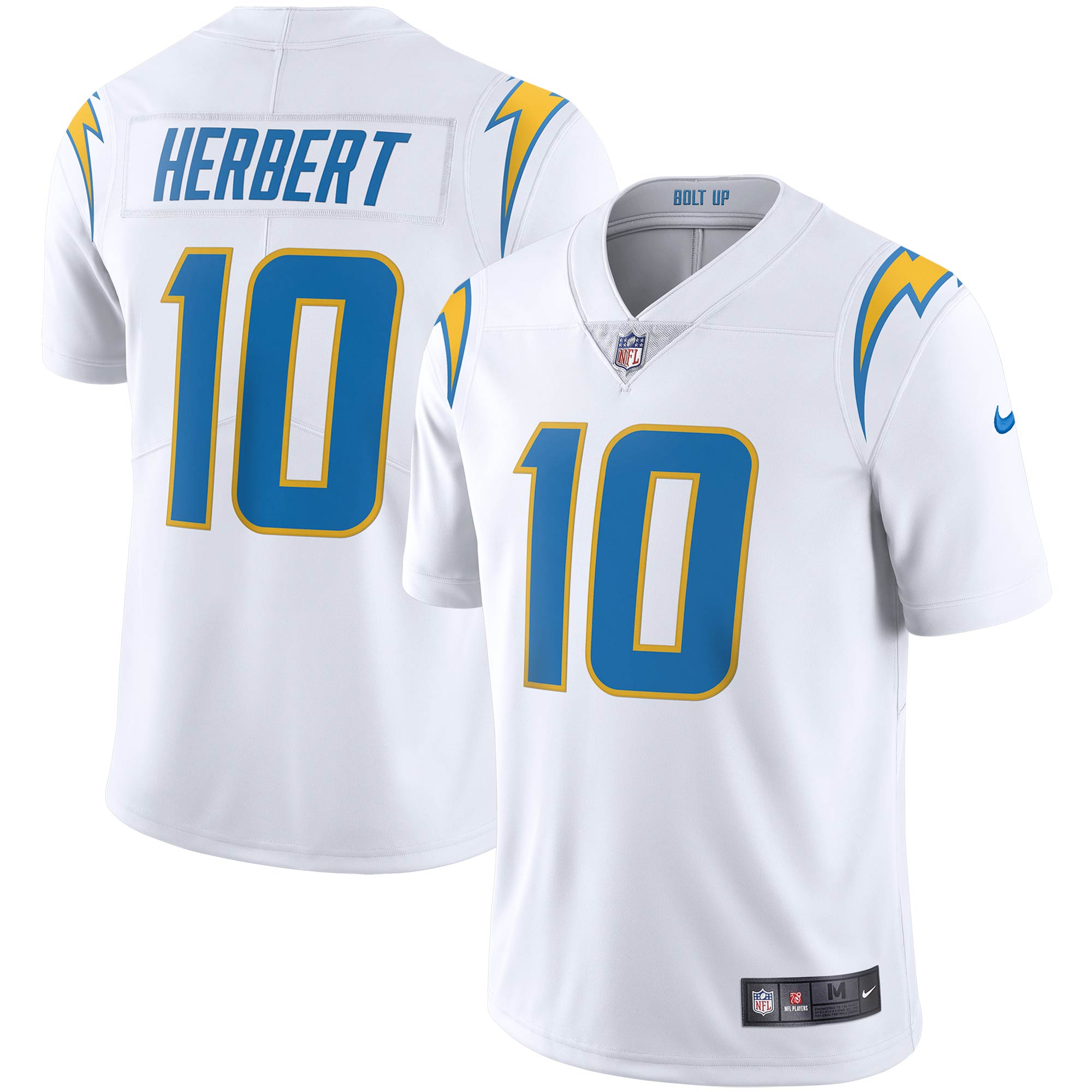 justin herbert los angeles chargers nike vapor limited jersey white 1678 ksdrq.jpg