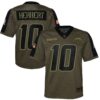 justin herbert los angeles chargers nike youth 2021 salute to service game jersey olive 9400 ikvuc.jpg