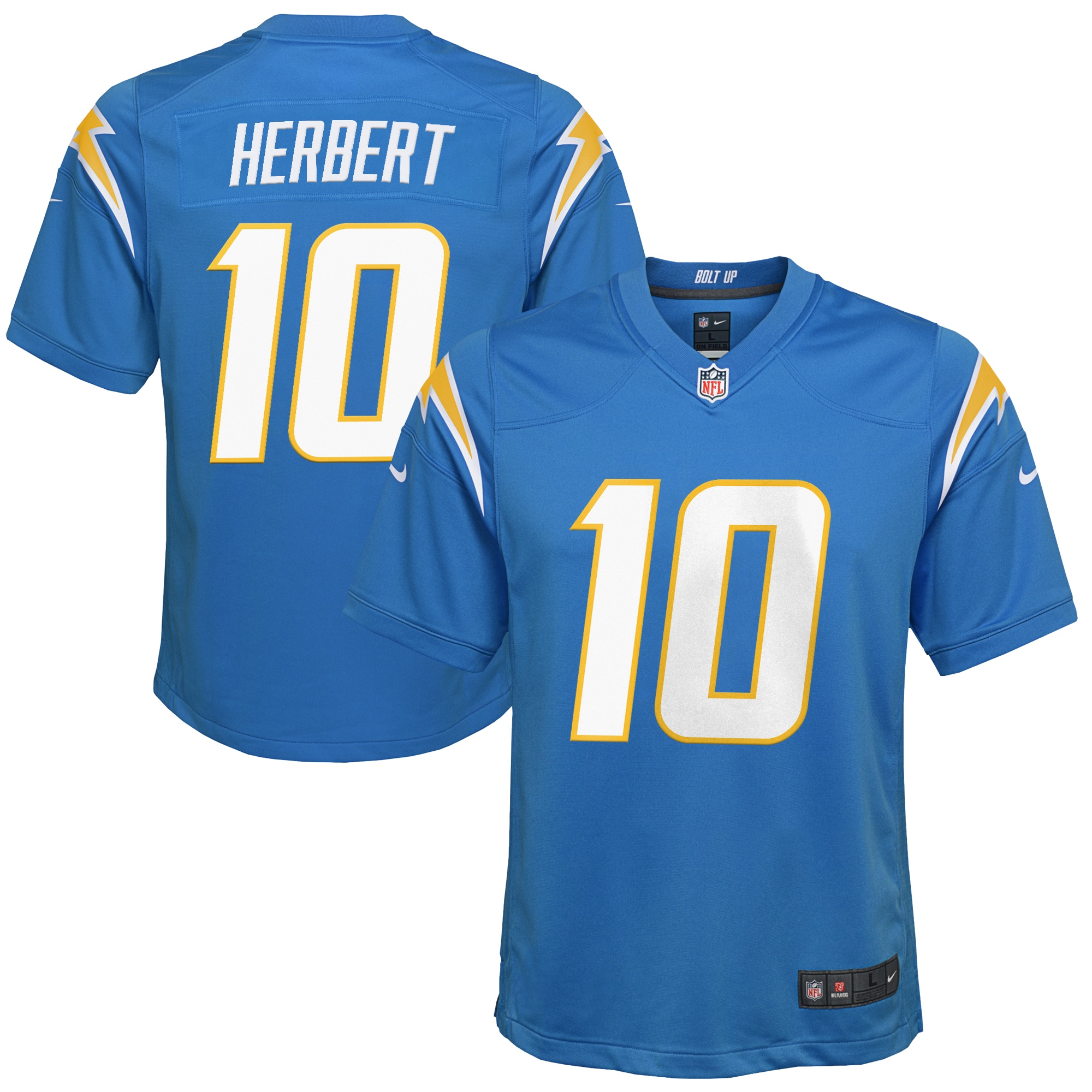 justin herbert los angeles chargers nike youth game jersey powder blue 8076 9qoew.jpg