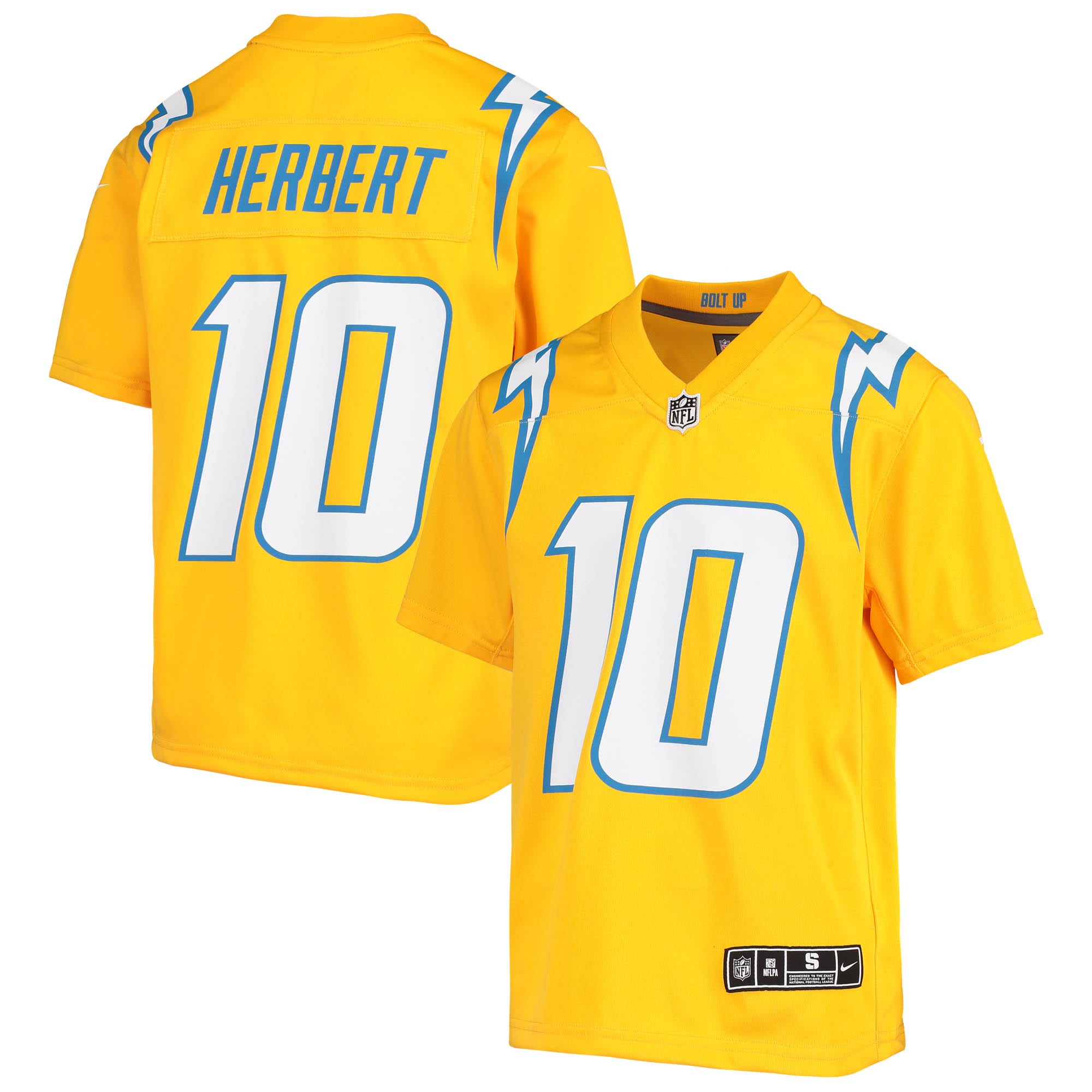 justin herbert los angeles chargers nike youth inverted team game jersey gold 9723 ch5h4.jpg