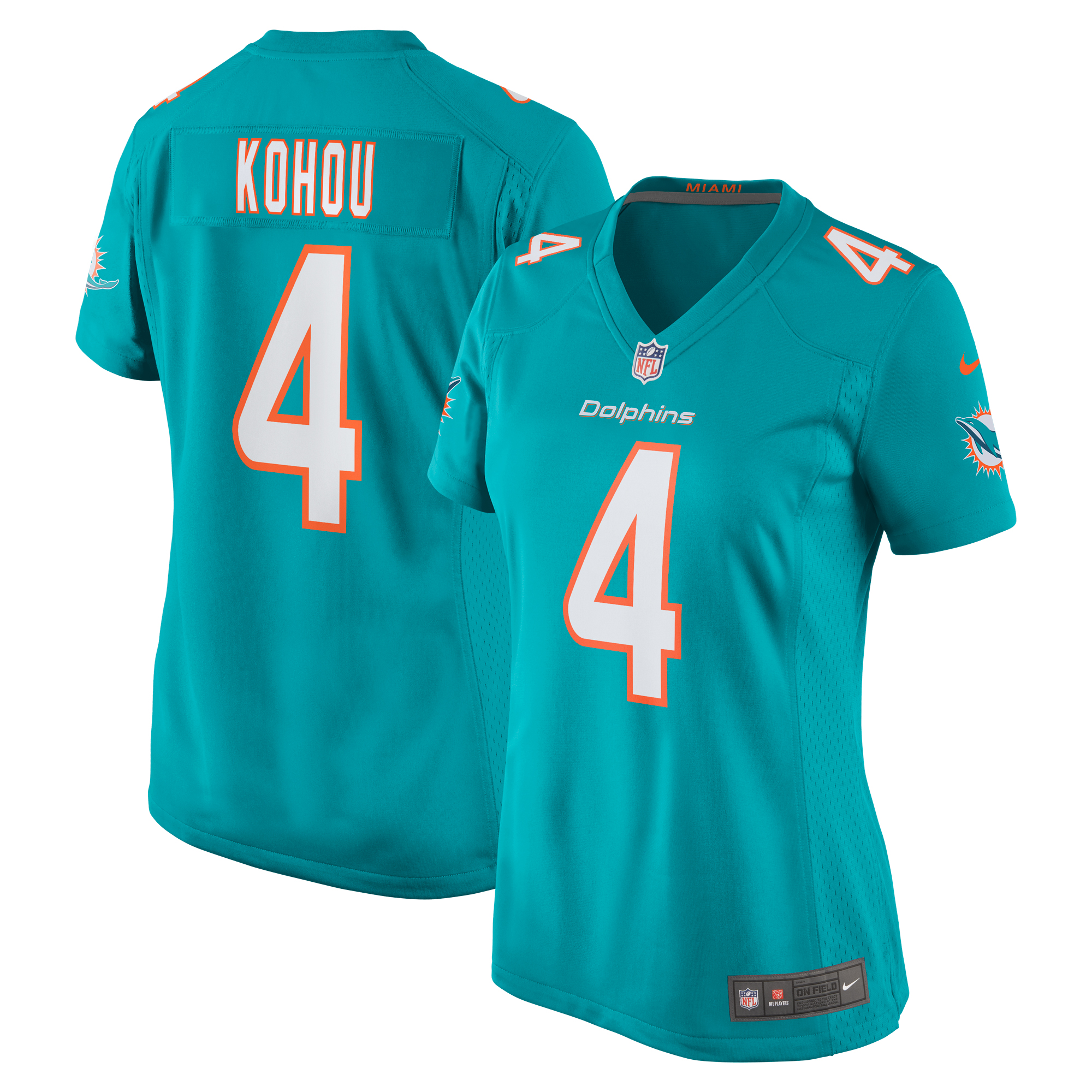 kader kohou miami dolphins nike womens game player jersey aqua 2914 v7anl.jpg