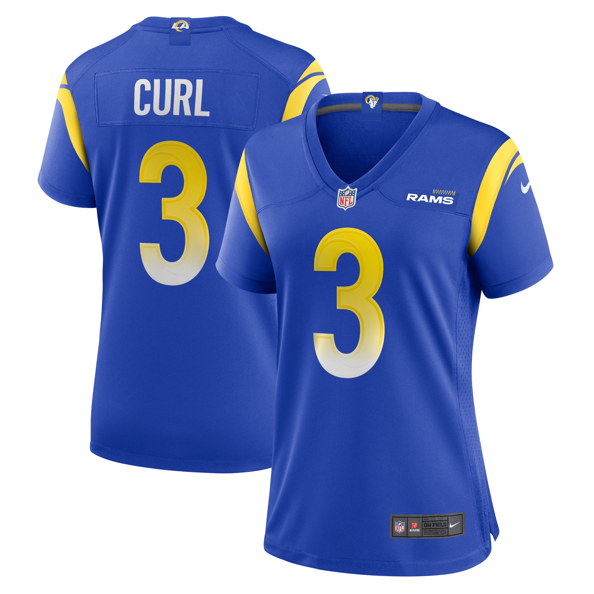 kamren curl los angeles rams nike womens team game jersey royal 3863 egu14.jpg
