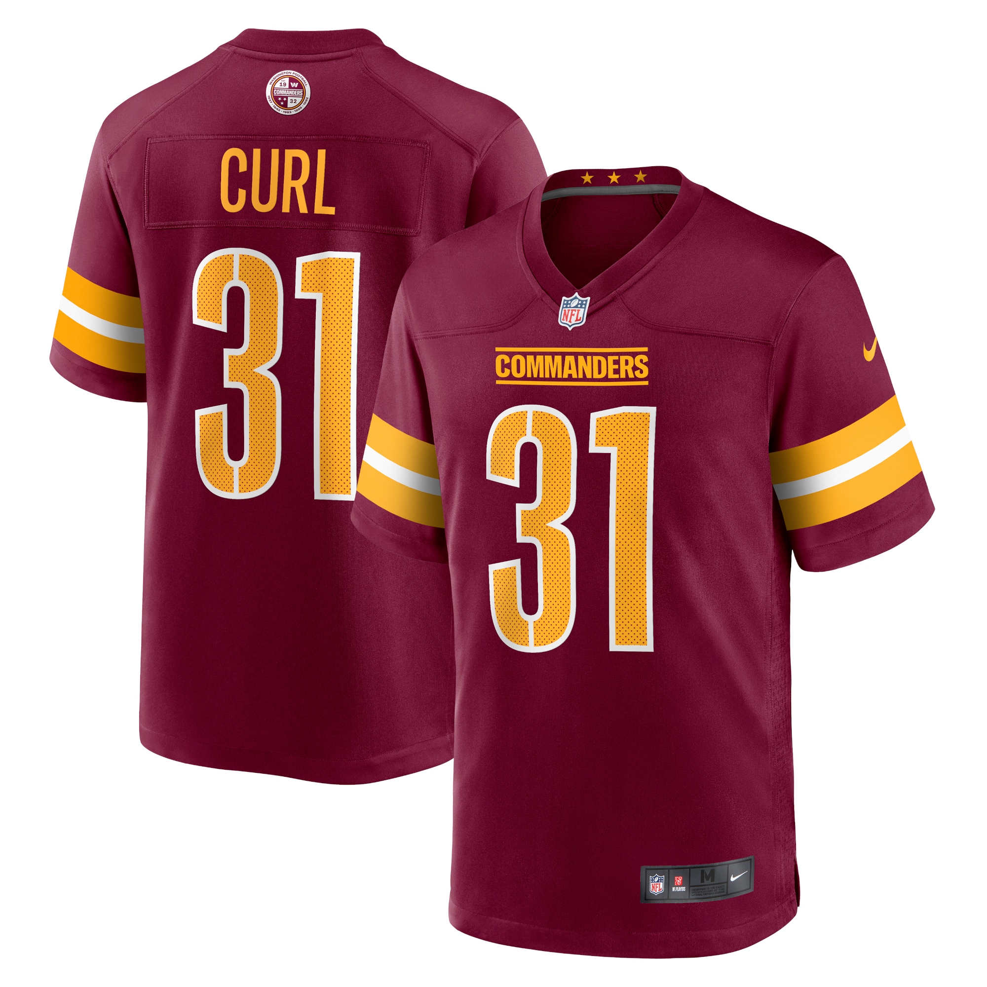 kamren curl washington commanders nike game jersey burgundy 3039 h5bzo.jpg