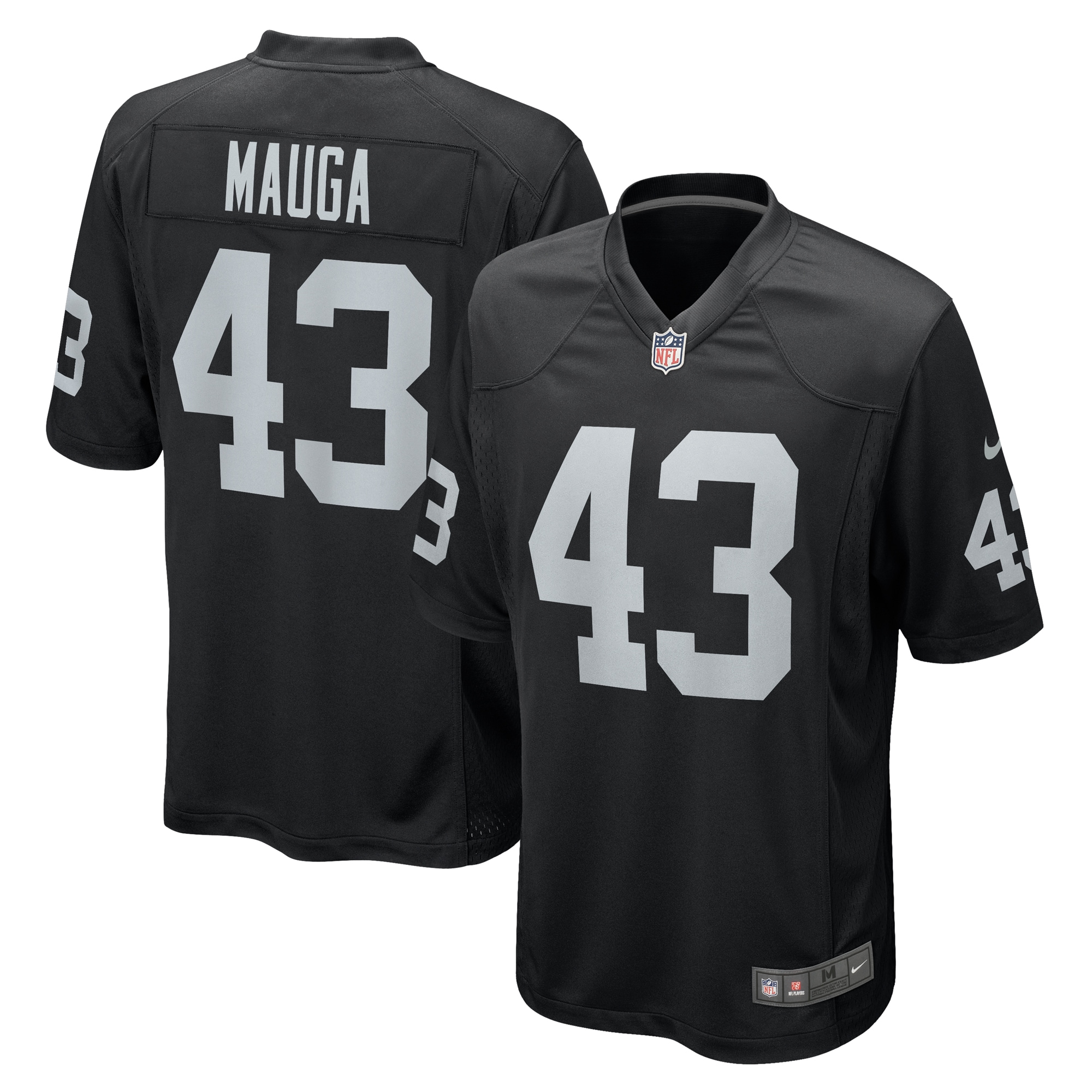 kanai mauga las vegas raiders nike team game jersey black 6046 dv50m.jpg