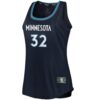 karl anthony towns minnesota timberwolves fanatics womens fast break tank jersey icon edition navy 2295 s9623.jpg