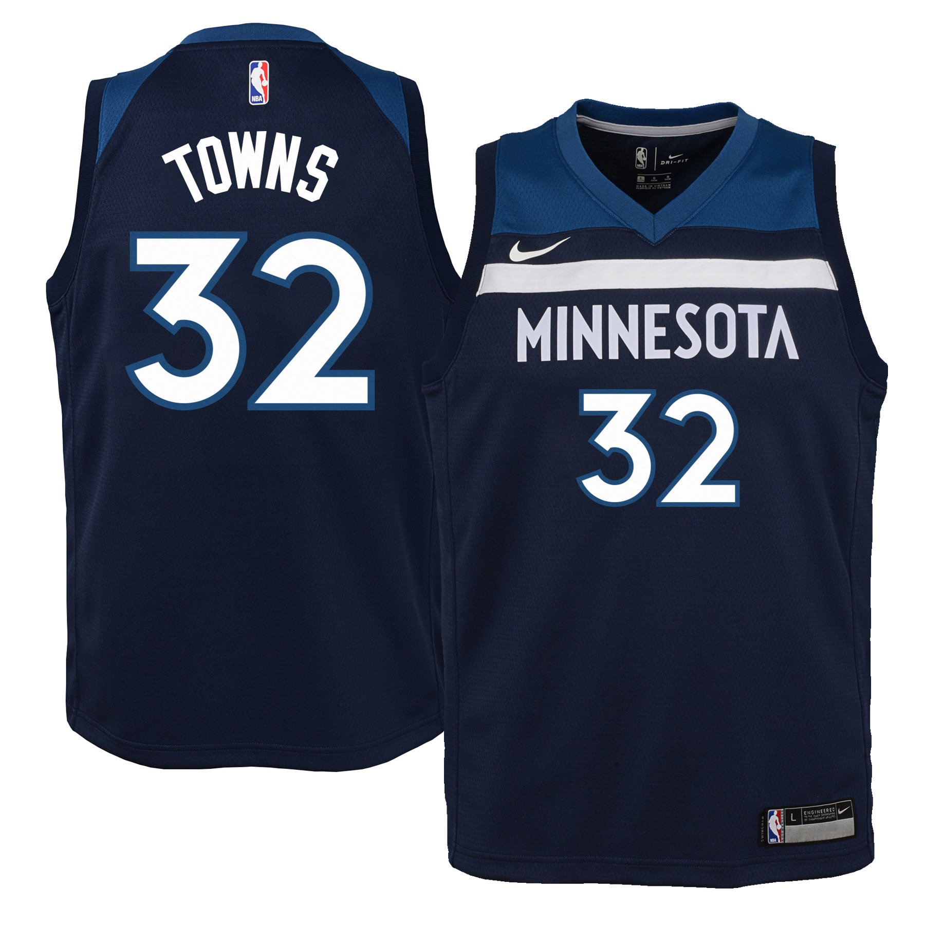 karl anthony towns minnesota timberwolves nike youth swingman jersey navy icon edition 5285 tw842.jpg