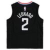 kawhi leonard la clippers jordan brand preschool 202021 fast break replica jersey statement edition black 6425 ohexg.jpg