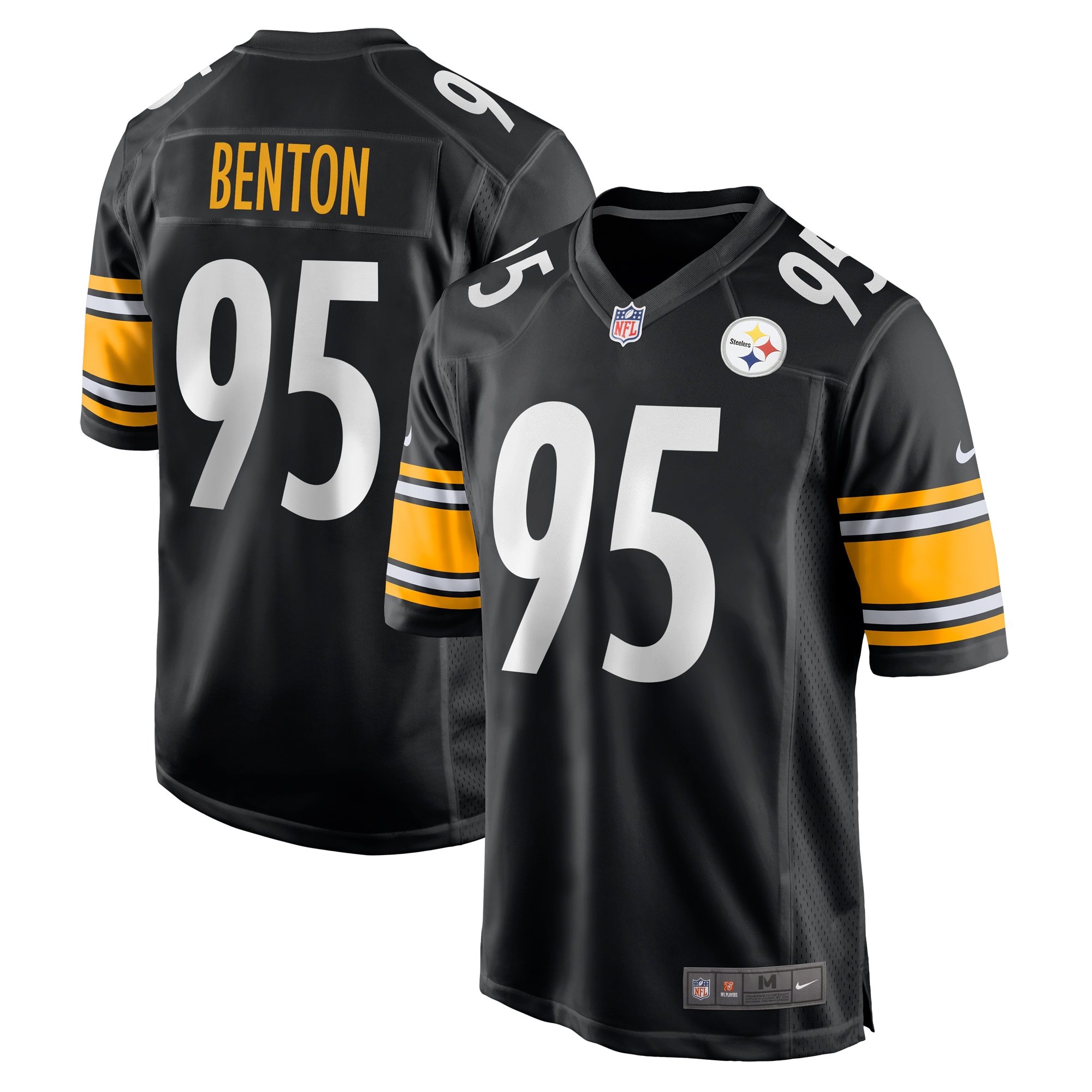 keeanu benton pittsburgh steelers nike team game jersey black 8731 qgm8j.jpg