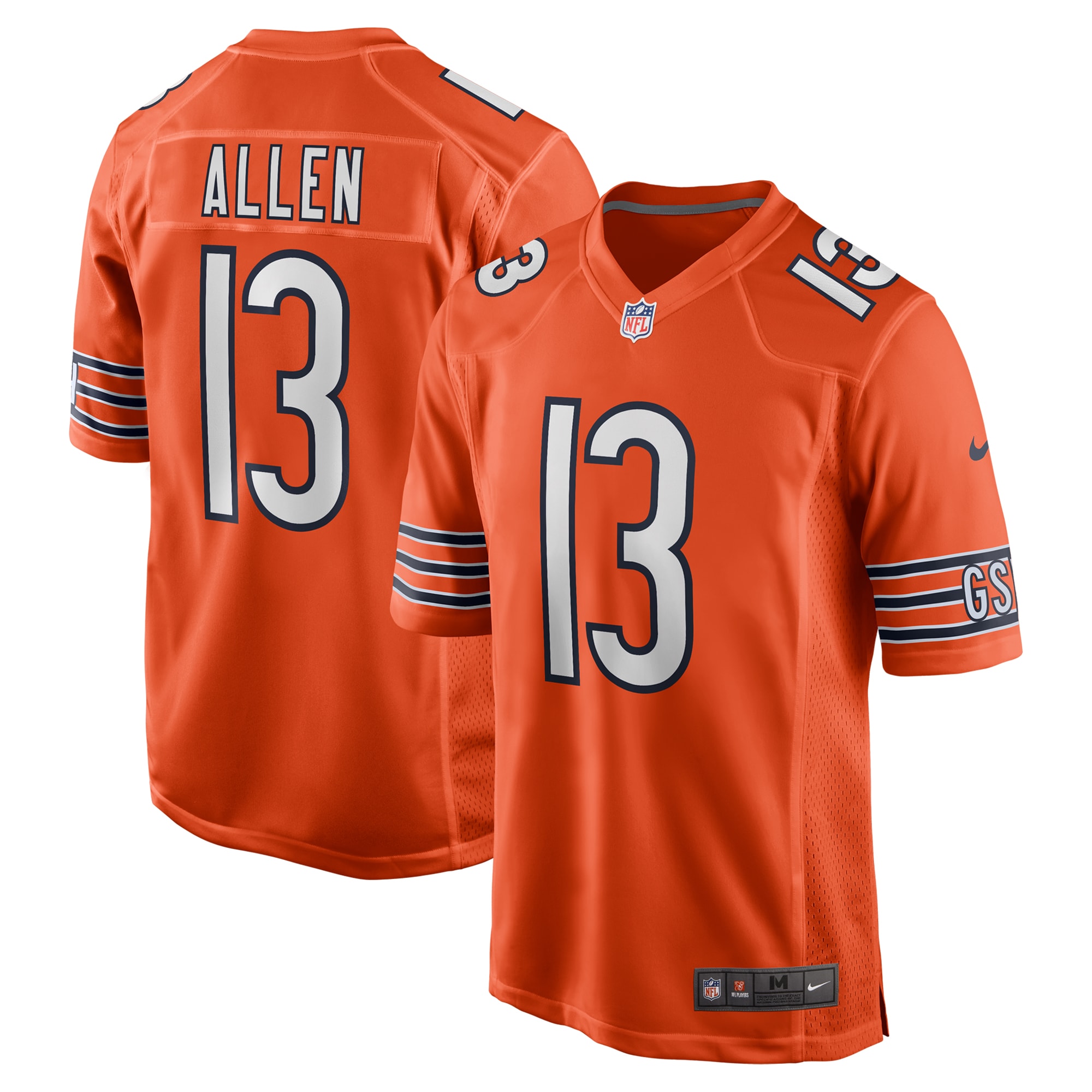 keenan allen chicago bears nike alternate game jersey orange 6780 rcdkh.jpg