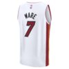 kelel ware miami heat fanatics fast break replica player jersey association edition white 3249 jpa9z.jpg