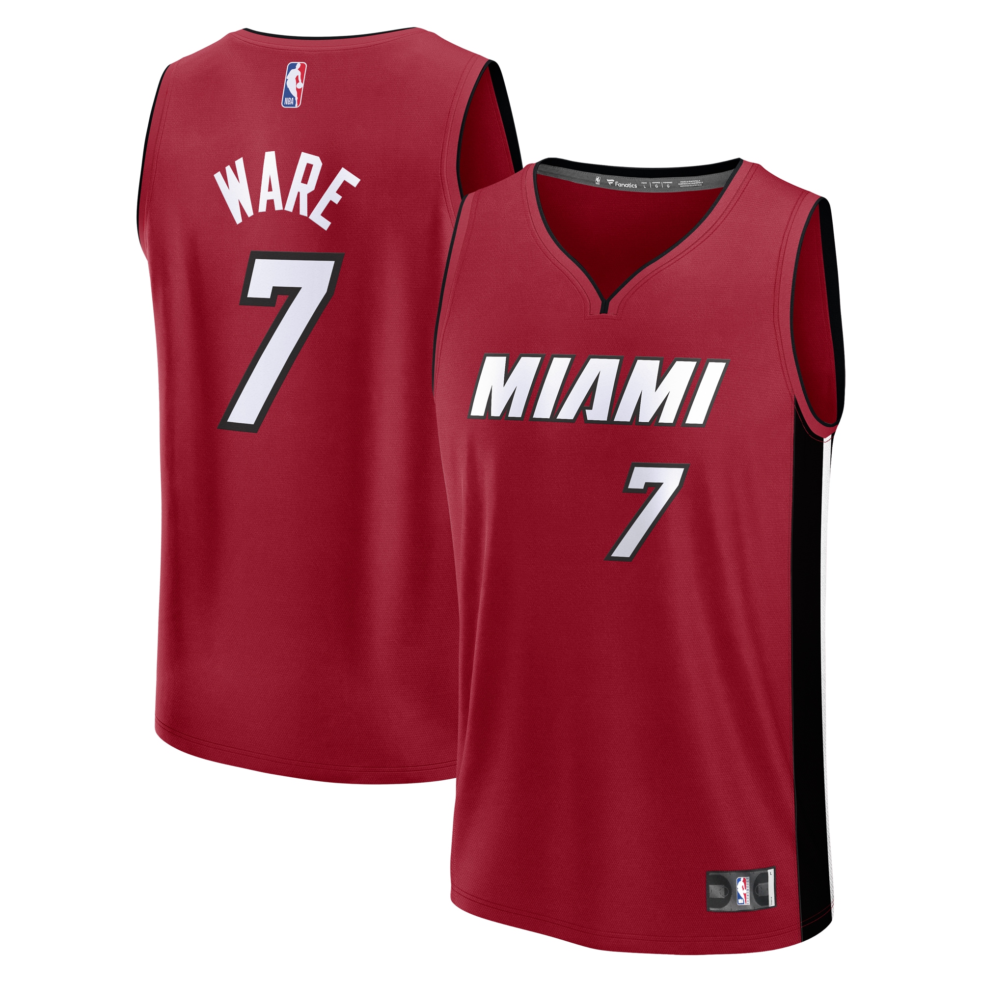 kelel ware miami heat fanatics youth fast break player jersey statement edition red 9755 zh6z1.jpg
