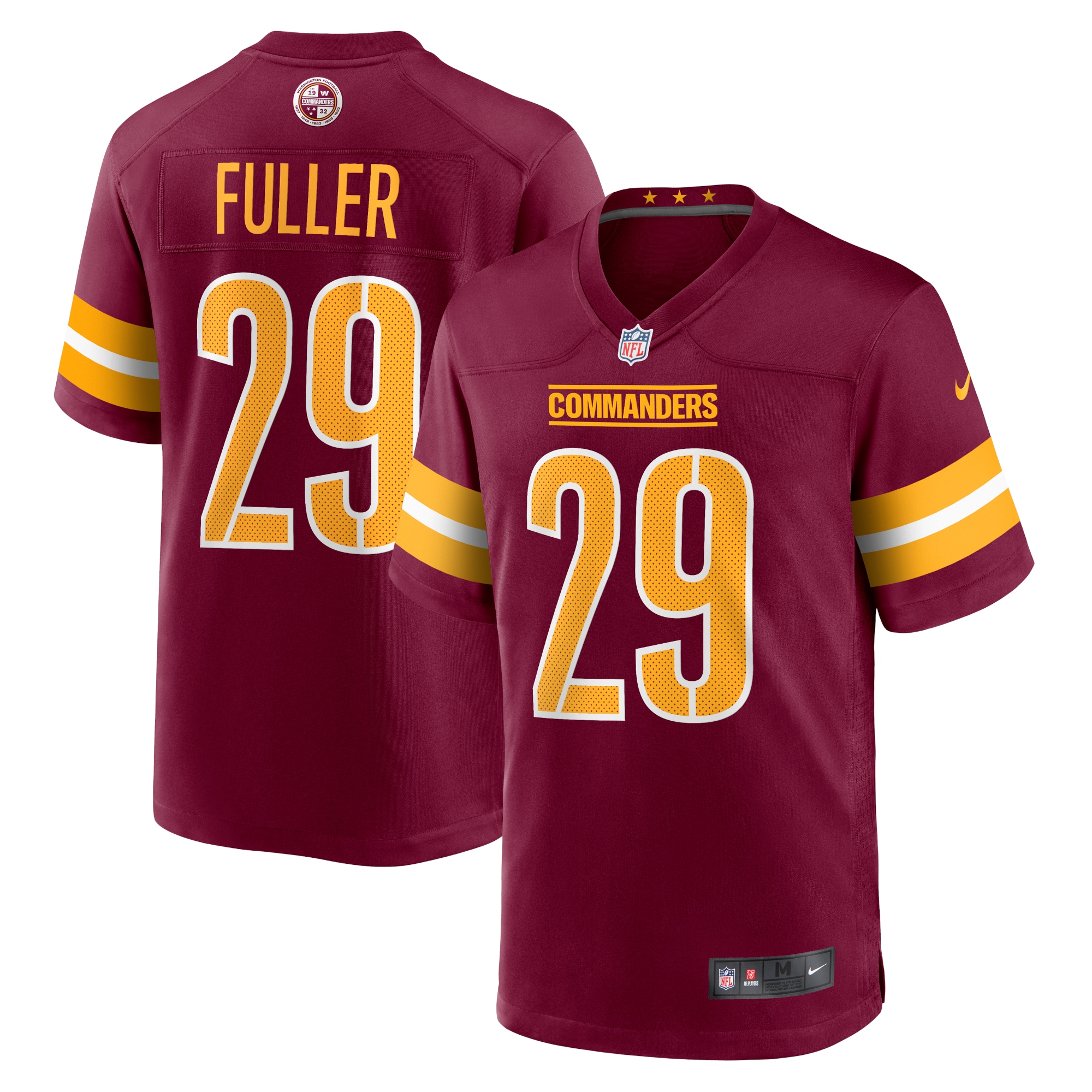 kendall fuller washington commanders nike game jersey burgundy 1401 ng4tn.jpg