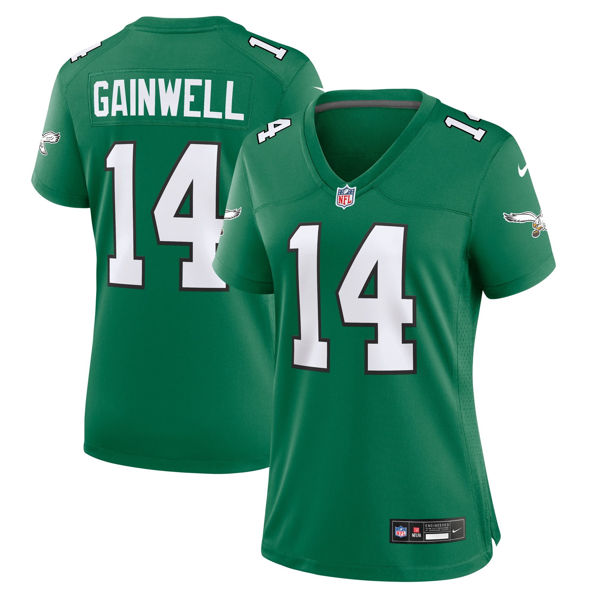 kenneth gainwell philadelphia eagles nike womens alternate game jersey kelly green 9556 a5axx.jpg