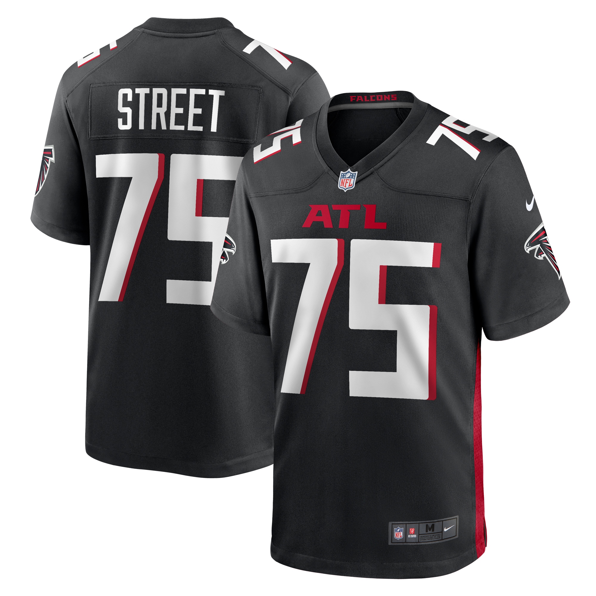 kentavius street atlanta falcons nike game jersey black 8196 7xowq.jpg
