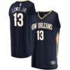 kira lewis jr. new orleans pelicans fanatics fast break replica jersey navy icon edition 3811 jhh9v.jpg