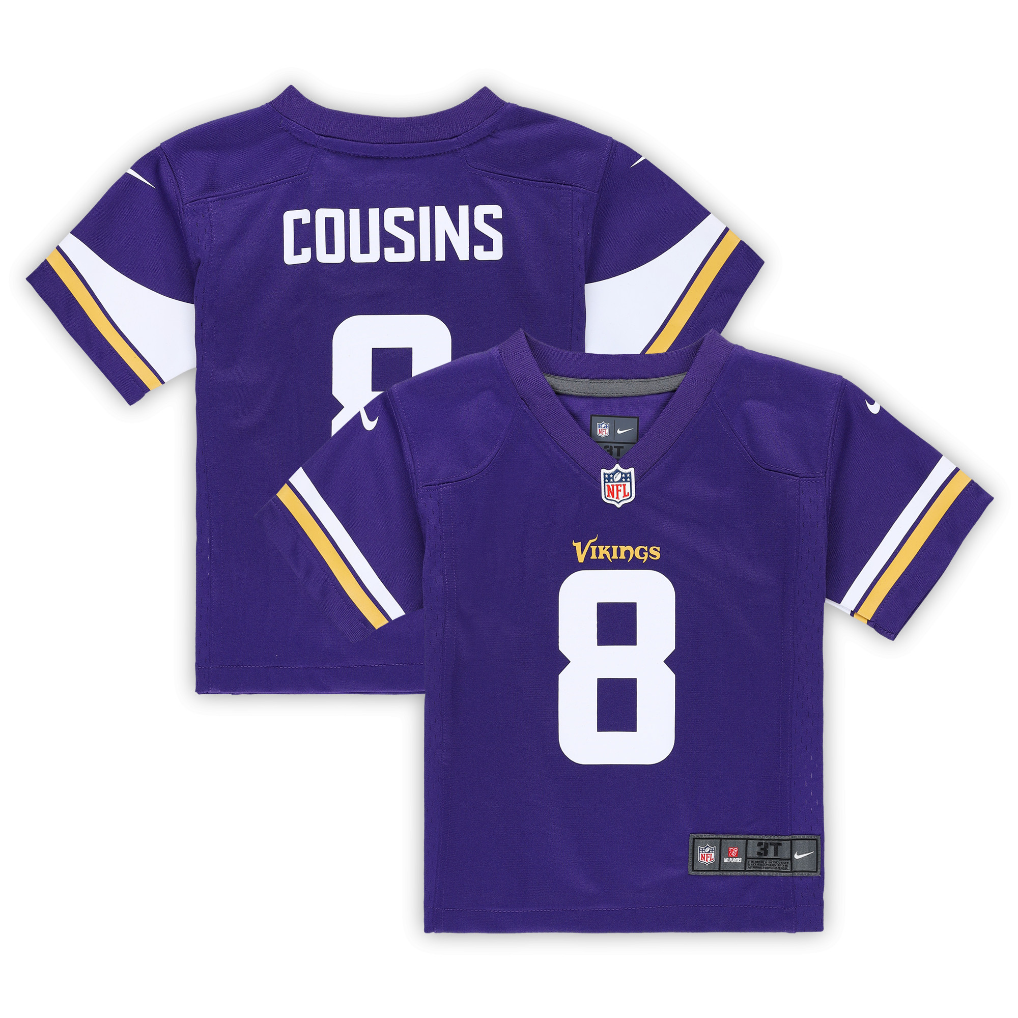 kirk cousins minnesota vikings nike toddler game jersey purple 8106 nae53.jpg