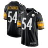 kwon alexander pittsburgh steelers nike game jersey black 8433 cinsq.jpg