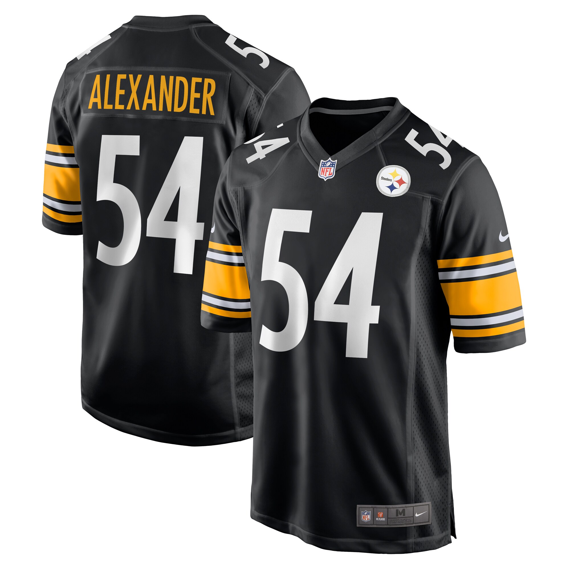 kwon alexander pittsburgh steelers nike game jersey black 8433 cinsq.jpg