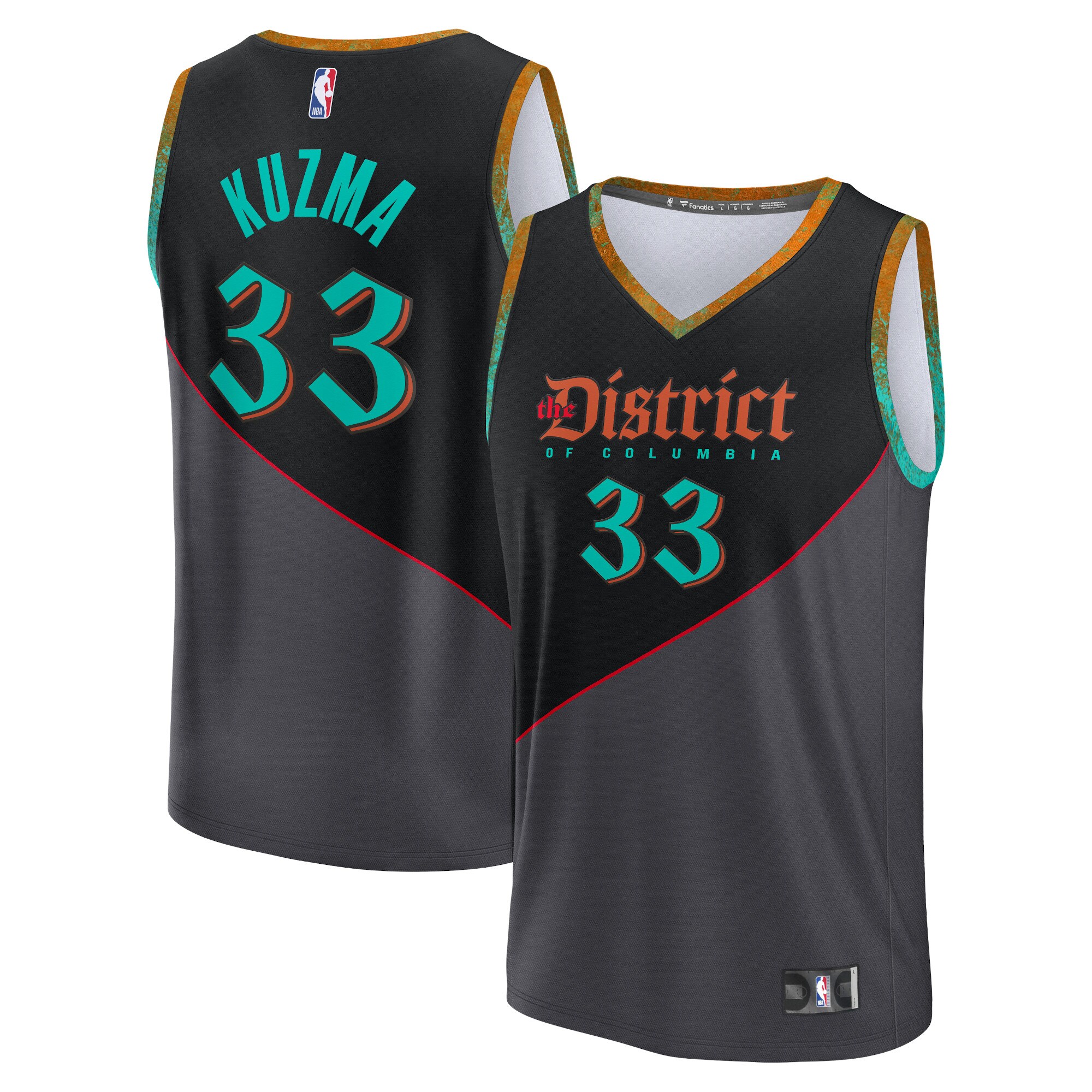 kyle kuzma washington wizards fanatics fast break jersey black city edition 7092 xfq8a.jpg