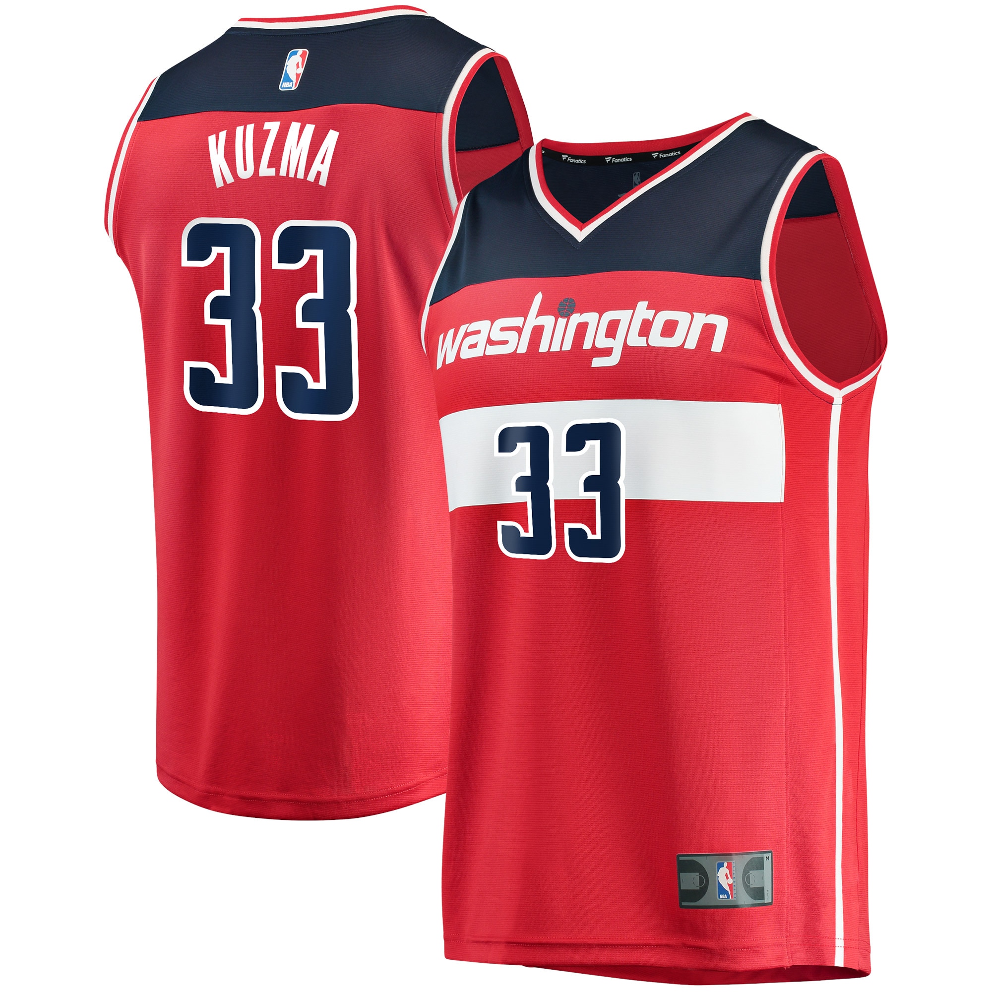 kyle kuzma washington wizards fanatics fast break replica jersey icon edition red 8182 inwko.jpg