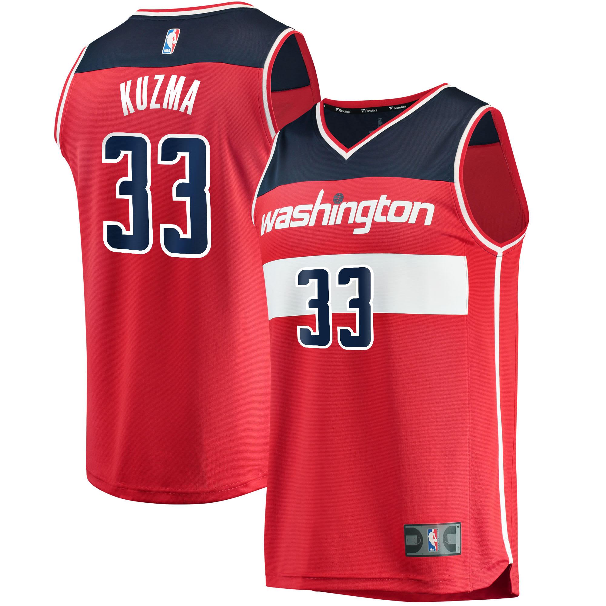 kyle kuzma washington wizards fanatics youth 202122 fast break replica jersey icon edition red 7002 xgb7y.jpg