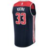 kyle kuzma washington wizards fanatics youth fast break player jersey navy statement edition 2567 lapb8.jpg