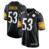 kyron johnson pittsburgh steelers nike game jersey black 4936 ksflb.jpg